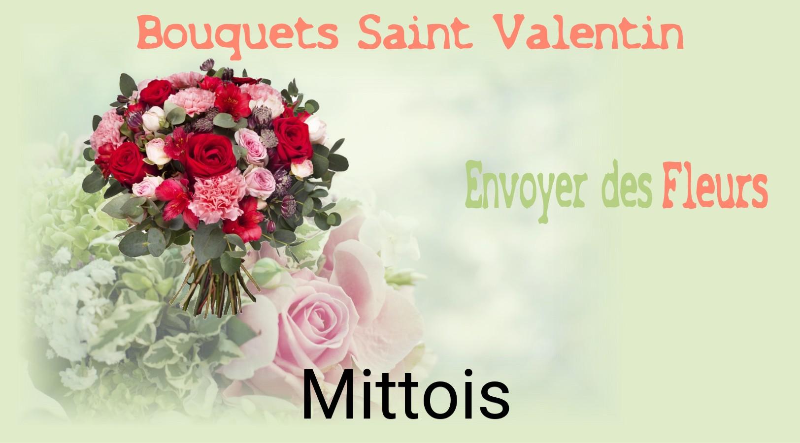 Roses de Saint-Valentin livrées à Mittois